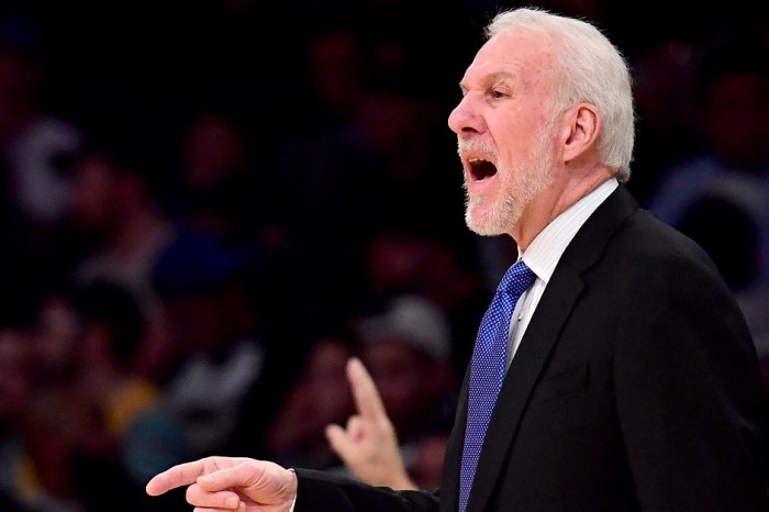 Five-time champion coach Gregg Popovich says the United State is a ‘racist country’