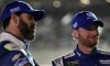 Dale Earnhardt Jr. and Jimmie Johnson