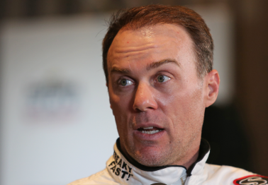Kevin Harvick thinks a veteran driver should keep his mouth shut following offensive comments