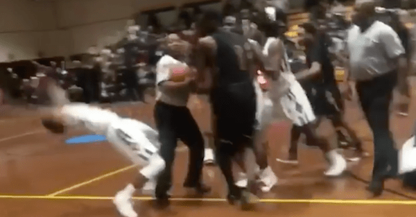 This high school kid has mastered the art of flopping