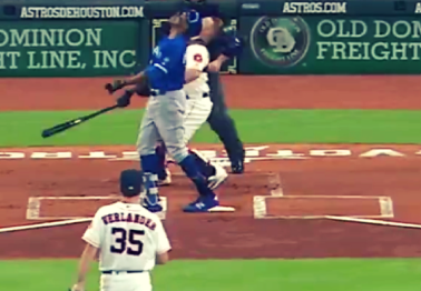 WATCH: Curtis Granderson's Foul Ball That Never Lands in Houston