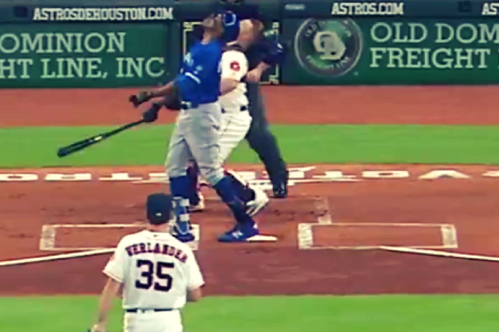 WATCH: Curtis Granderson’s Foul Ball That Never Lands in Houston