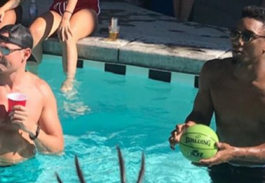 Donovan Mitchell Surprises Jazz Fans at Fourth of July Pool Party