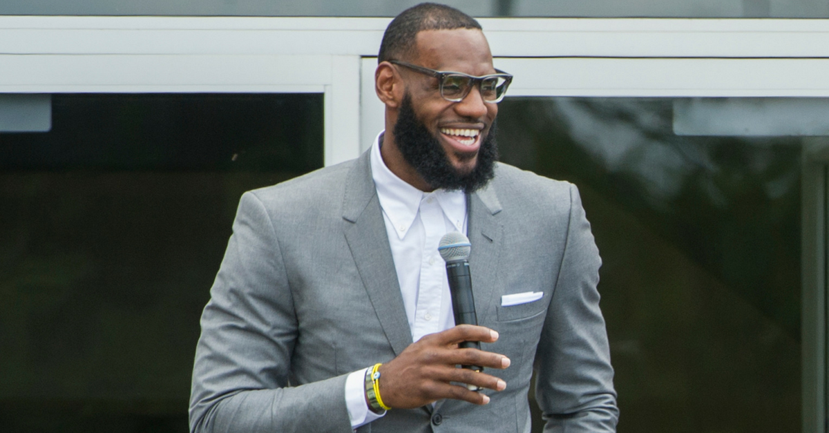 LeBron James' Greatest Off-Court Moment Comes to Life - FanBuzz