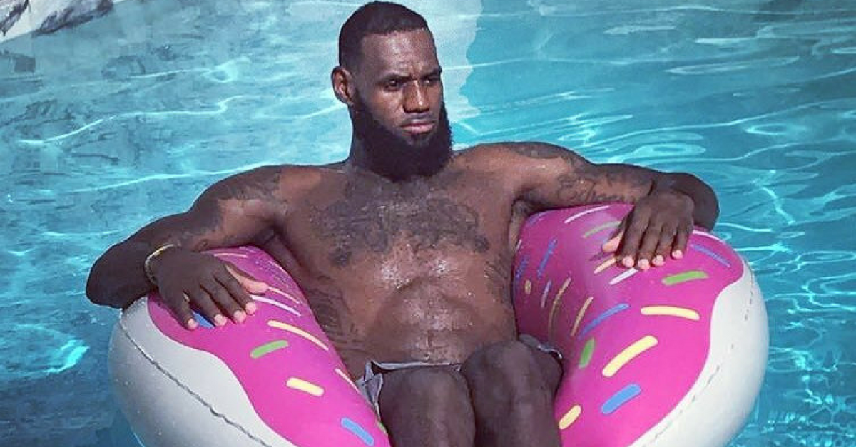 Lebron No Shows at Pizza Party