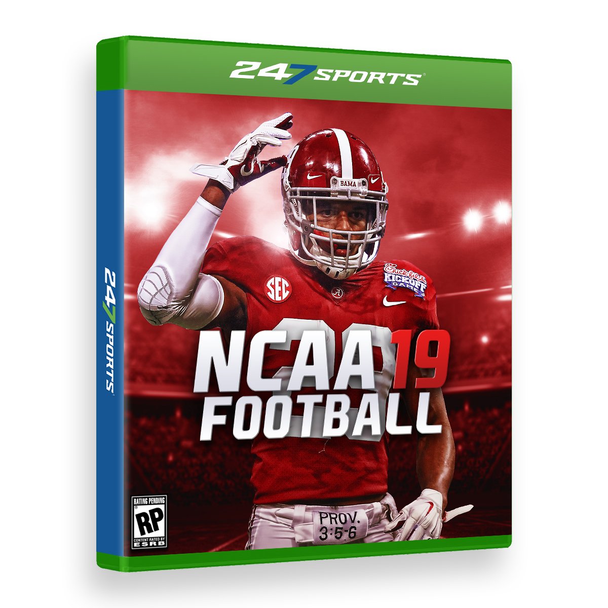 Ea sport college football 25. Football game Cover.