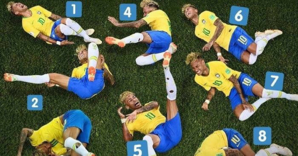 WATCH: Neymar Flopped, and the Internet Responded