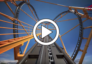Take a Ride on This Record-Setting, NFL-Themed Roller Coaster