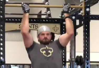 The Amazing Reason Why This Saints Punter Did Over 400 Pull-Ups