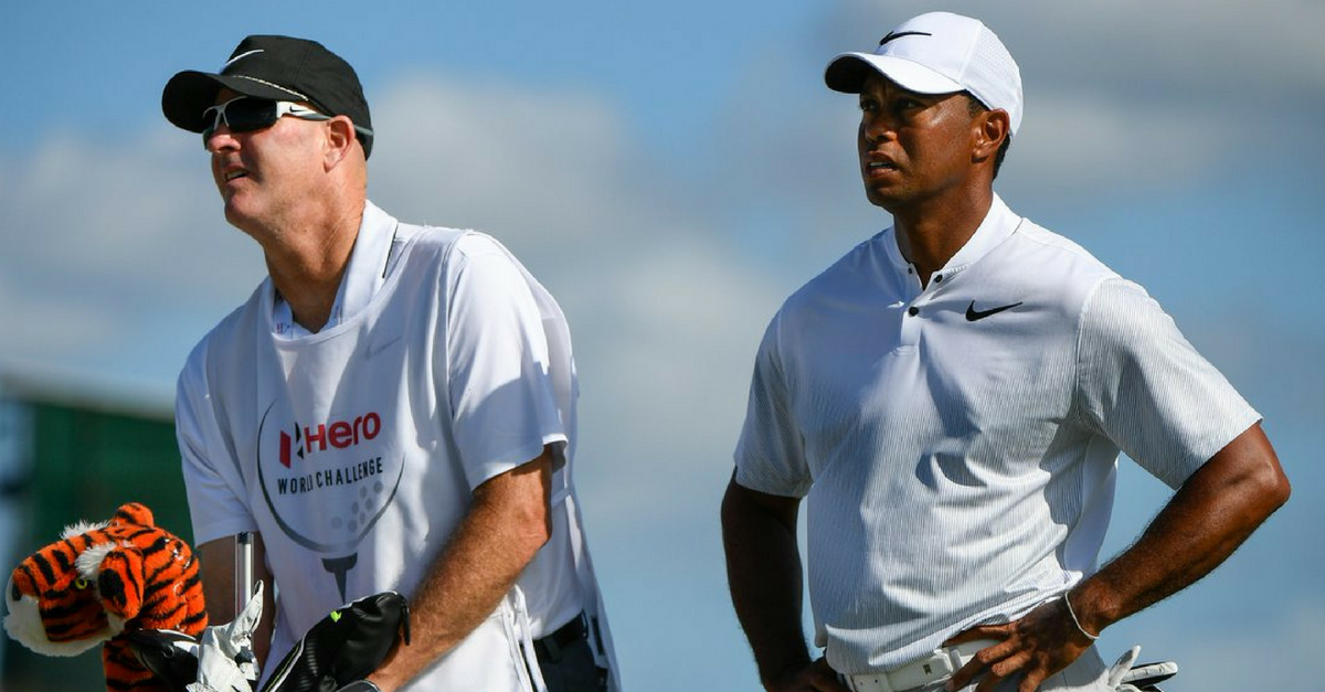 Tiger Woods Definitely Doesnt Care If You Get Intimidated Pla