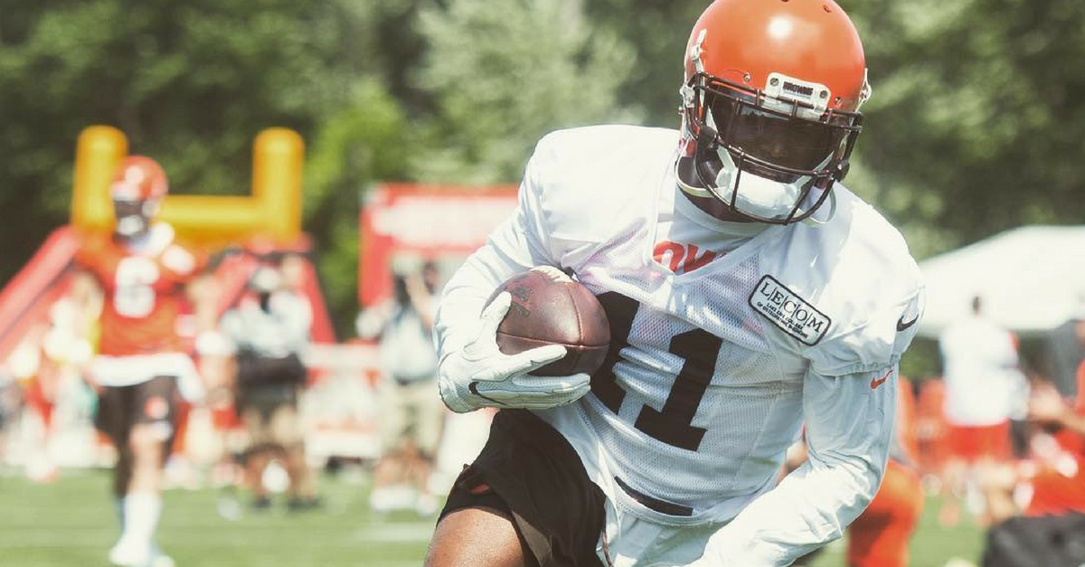 Browns WR Antonio Callaway cited for marijuana possession