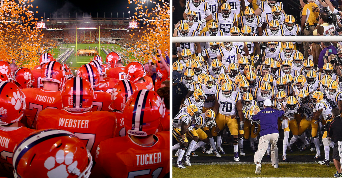 LSU, Clemson Schedule Games to Answer "Where's the Real Death Valley