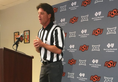 Mike Gundy Reminds Us Again Why He?s the King of Press Conferences
