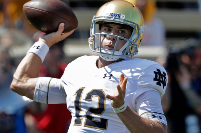 Backup QB Delivers 5 Touchdowns as No. 8 Notre Dame Tops Wake Forest