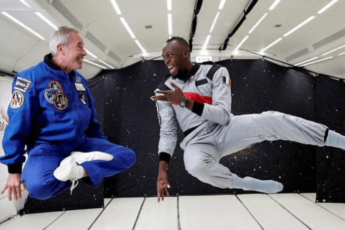 World-Record Sprinter Usain Bolt Just Won Another Race… Without Gravity