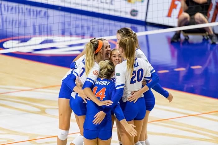 Florida Volleyball Finally Back to Winning Ways After Rough Start