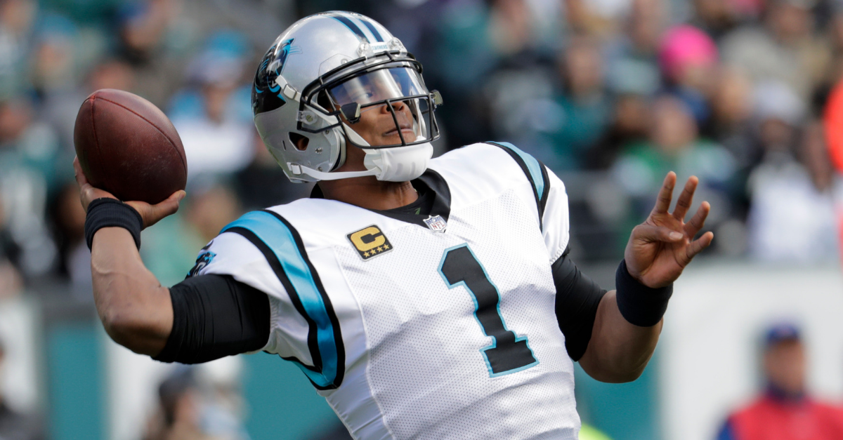 Football Minds Actually Believe Panthers QB Cam Newton is a Dinosaur ...