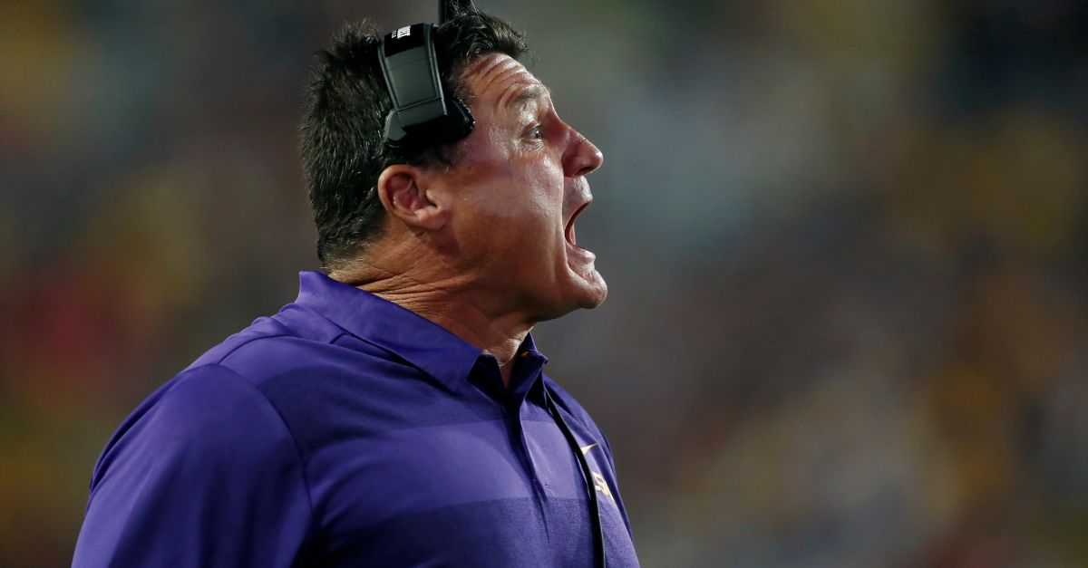 Ed Orgeron’s Mouth Just Gave Alabama All the Motivation It’ll Need