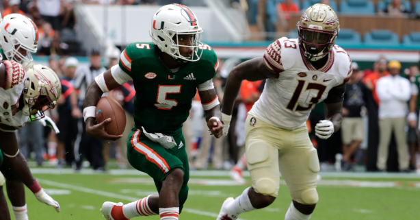 Florida State Blows Big Lead to Lose at Miami for the First Time Since 2004