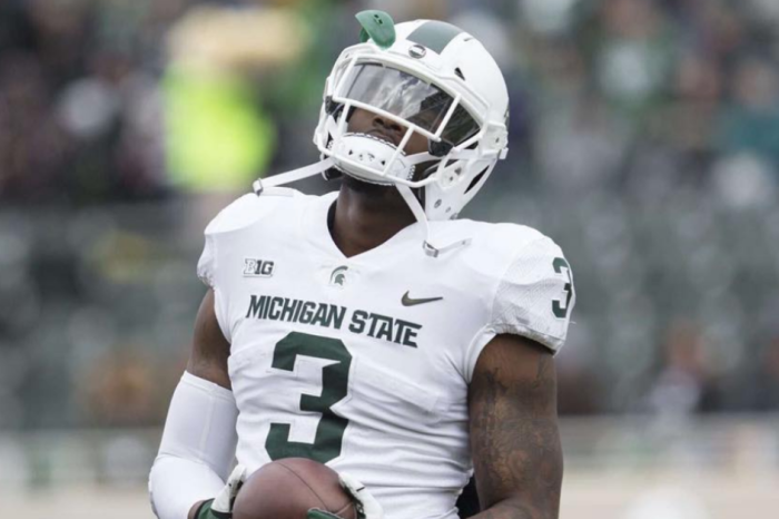 Michigan State’s Running Back Has a Seriously Awful Driving Record