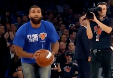 Knicks Fan Hits Half-Court Shot Before New York Even Makes a Field Goal