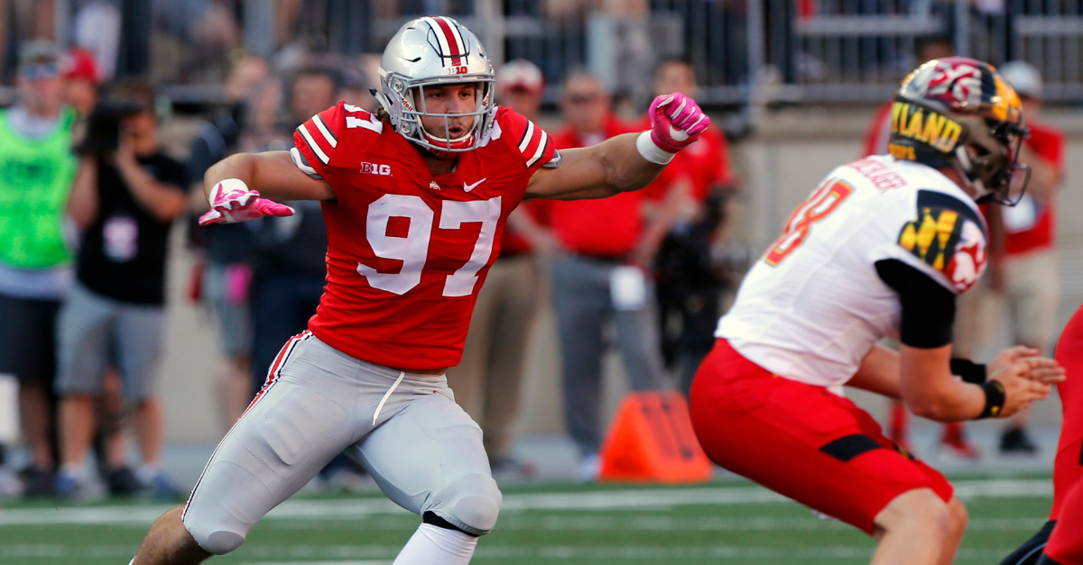 Nick Bosa's family: NFL draft decision forced by core injury - Sports  Illustrated