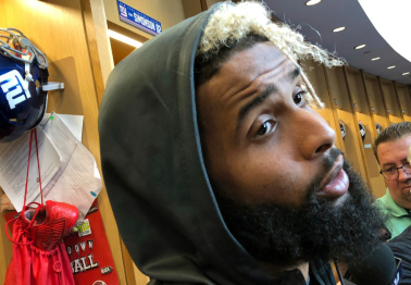 Odell Beckham Jr. Doesn't Like Water, Which Explains Why He Fights Coolers