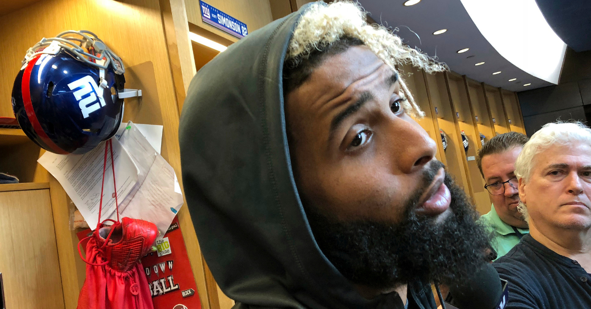 Odell Beckham Jr. Doesn’t Like Water, Which Explains Why He Fights Coolers