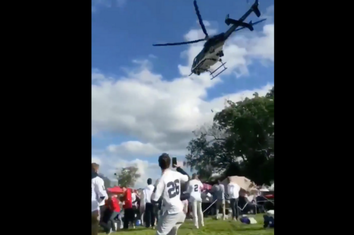 Police Helicopter Buzzes Penn State Tailgate and Brings Federal Investigation