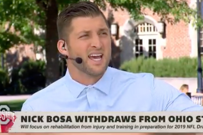 Tim Tebow Gives Passionate Speech on Ohio State’s Nick Bosa Leaving School