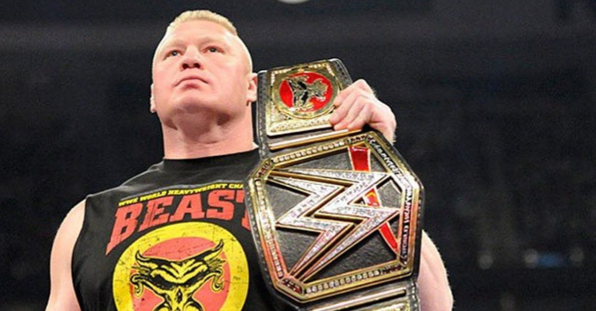 Betting Odds Reveal Brock Lesnar Could Face Wwe Legend At Wrestlemania 