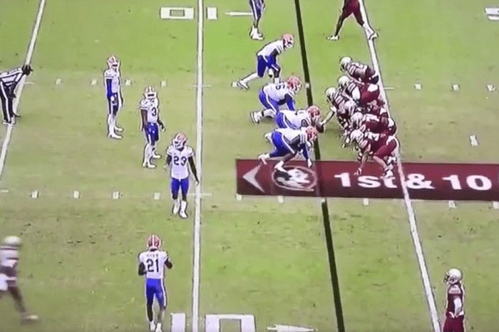 WATCH: Not Even This Gators DB Can Save Florida State From Embarrassing Itself