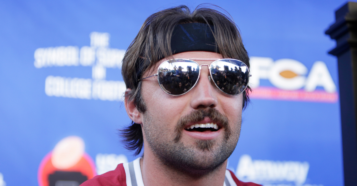 gardner minshew mustache shirt