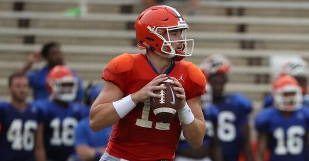 Report: Gators QB Suffers Season-Ending Foot Injury During Trick Play ...