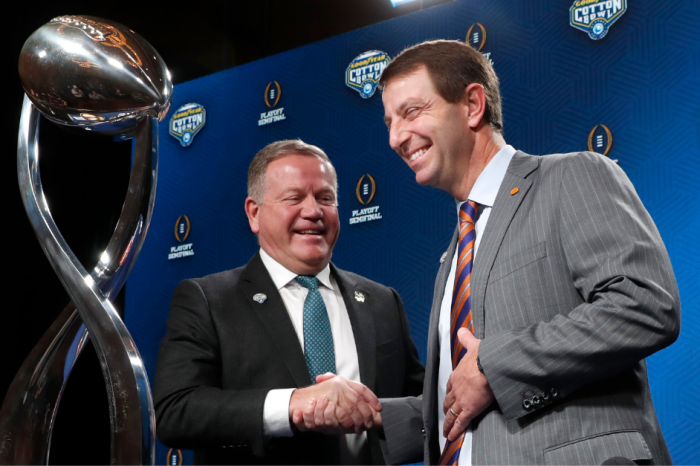 There’s 1 Thing Brian Kelly Will Never Beat Dabo Swinney At