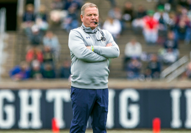 Notre Dame's Brian Kelly Beats Out Nick Saban for AP Coach of the Year