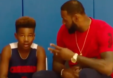 WATCH: LeBron James Shows He?s More Than an Athlete With This Proud Dad Moment