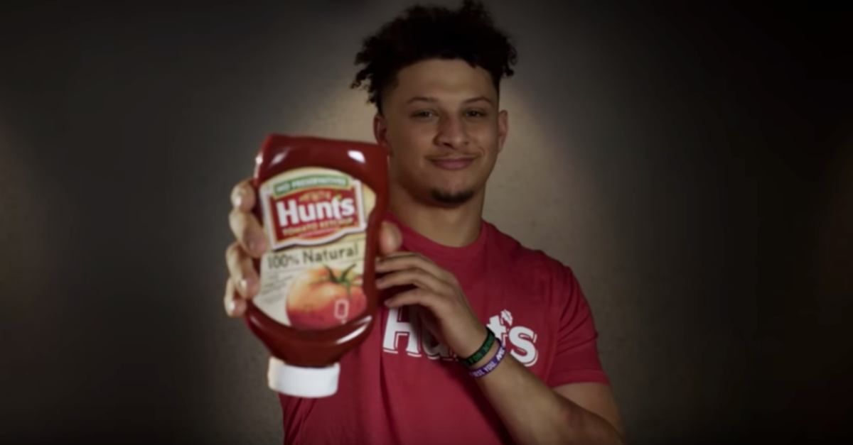 WATCH: Patrick Mahomes’ Weird, Awful Ketchup Ad Better Be His Last