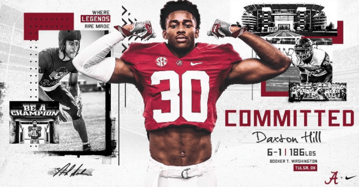 Nation’s Top Safety Recruit Flips from Michigan to Alabama