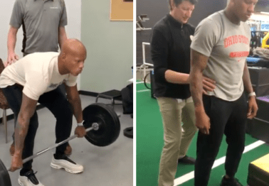 2 Years After Life-Altering Spinal Injury, Ryan Shazier is Lifting Weights