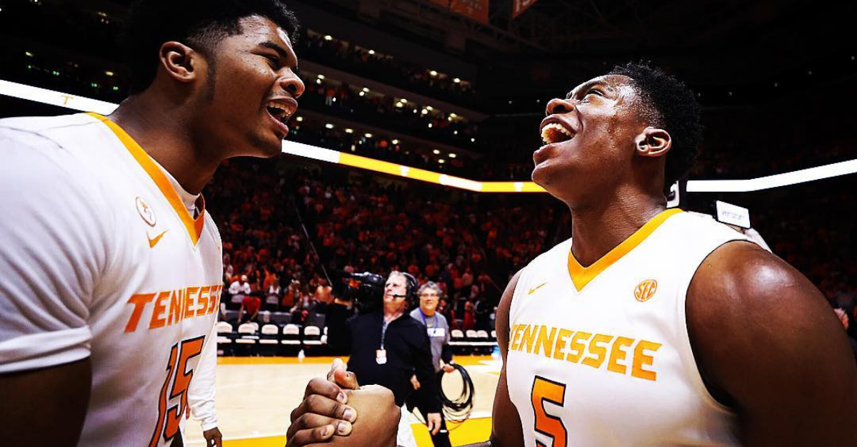 Admiral Schofield’s Monster Game Helps Tennessee Beat No. 1 Gonzaga