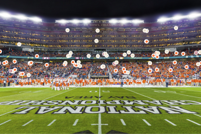 Can You Spot Your Friends or Favorite Player in This 360-Degree CFP Photo?