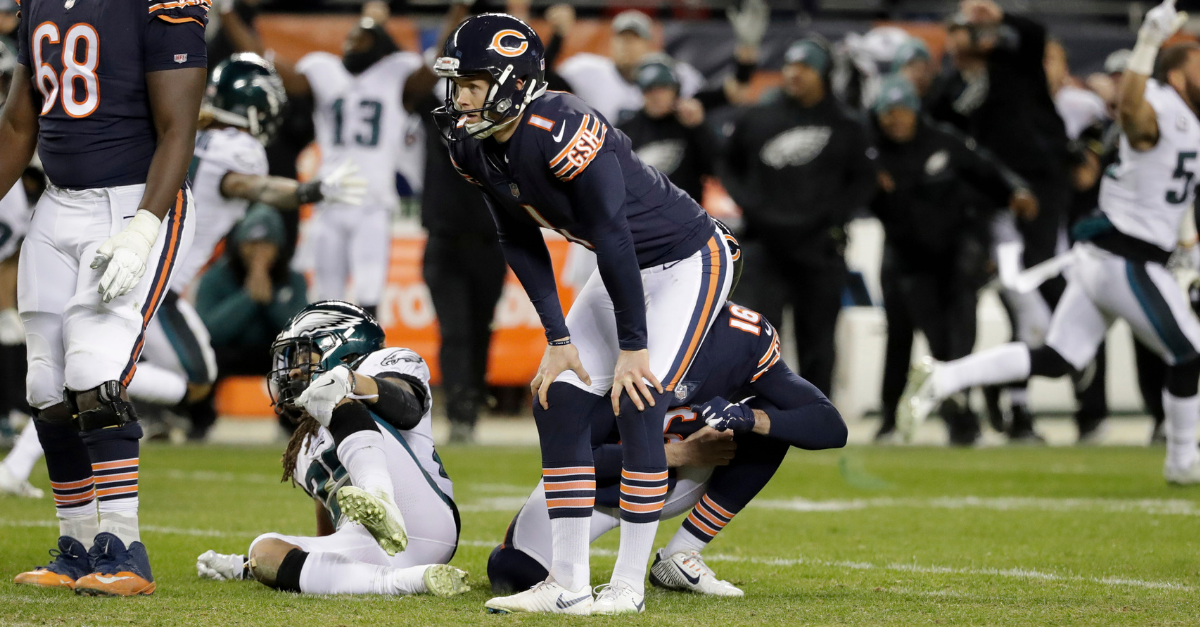 It's Official: Eagles' Treyvon Hester Blocked Bears' Cody Parkey Field Goal  Attempt - CBS Philadelphia