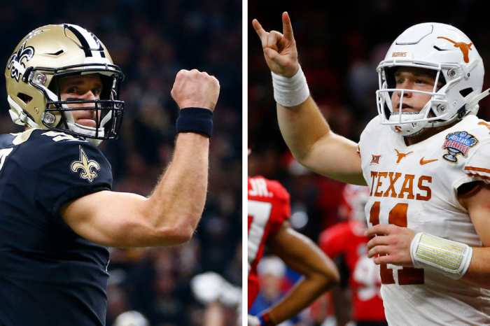 Drew Brees and Sam Ehlinger Aren’t Just Star QBs. They’re the Pride of Austin, Texas