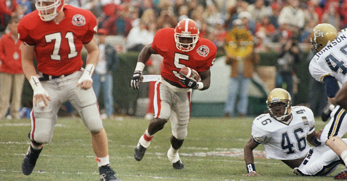 Georgia’s 15 Greatest Running Backs Of All Time, Ranked 