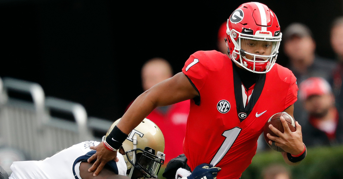 Former Georgia QB Justin Fields Expected to Transfer to ...