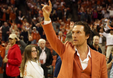 No One Loves Texas Like Matthew McConaughey and His Orange Suit