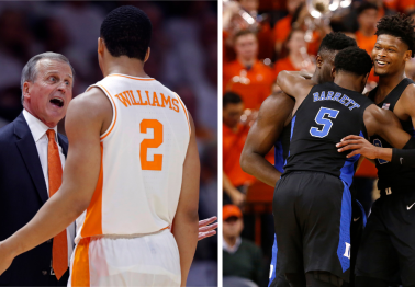 AP Top 25: Tennessee Keeps Safe Lead Over Duke for the Top Spot
