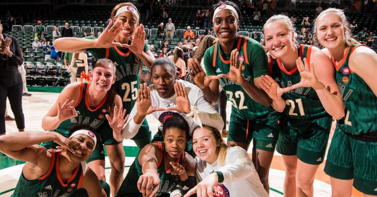 university of miami women's basketball