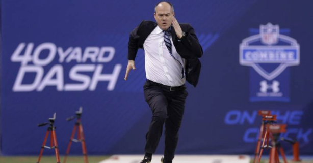 Rich Eisen Runs the NFL’s Most Important 40-Yard Dash Every Year. Here’s Why